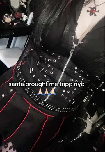 I sent santa links to what I wanted but still thanks santa #gothic #goth