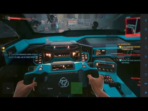 Cyberpunk 2077 with Eye tracking!