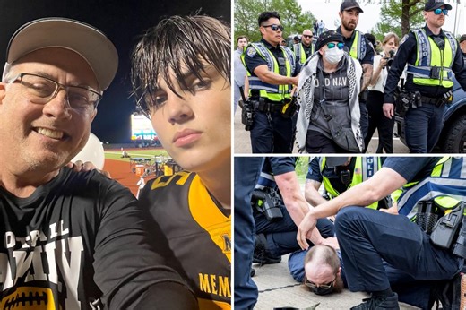 Exclusive | Austin Metcalf’s dad trashes ‘Protect White Americans’ protesters who held rally for slain teen: ‘They don’t give a s–t about my family’