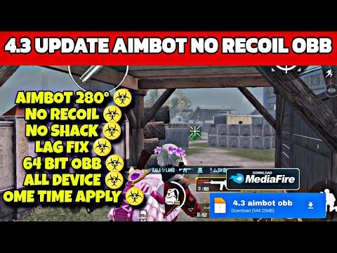 bgmi 4.3 update aimbot no recoil obb | bgmi aimbot anteena obb | bgmi 360° aimbot no recoil obb file