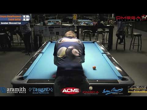 Omega Billiards TV Live Stream Team SoCal vs Team Vegas ShowStoppers - 4k UHD!