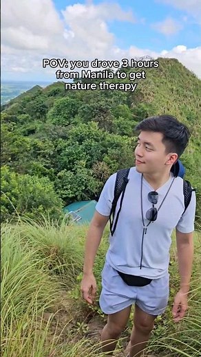 Hiking one of the most popular day hikes near Manila #hiking #travel #philippines