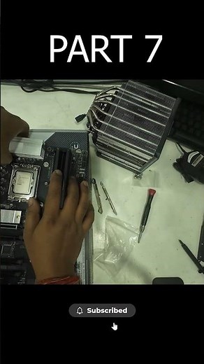Gaming PC Assembly Part 7 - Cable Routing That Actually Works #pcbuild #gaming #setup