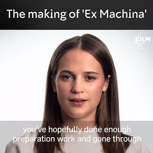 5.1K views · 29 reactions | Take a look behind the scenes of 'Ex Machina' with Alicia Vikander, Domnhall Gleeson and director Alex Garland...   烙 | Film4 | Facebook