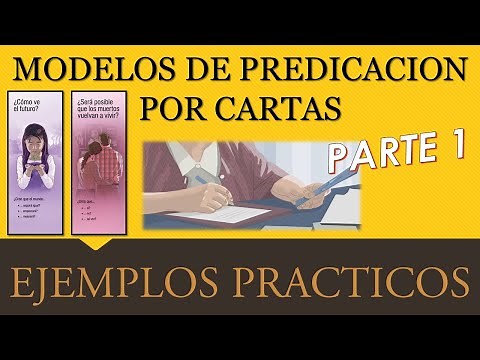 MODELOS DE CARTAS PARA LA PREDICACION |PARTE 1|