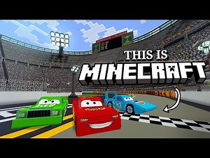 I added Pixar's Cars to Minecraft.