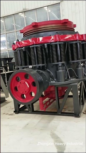 ZX compound cone crushers are equipped with intelligent systems#miningmachinery #conecrusher