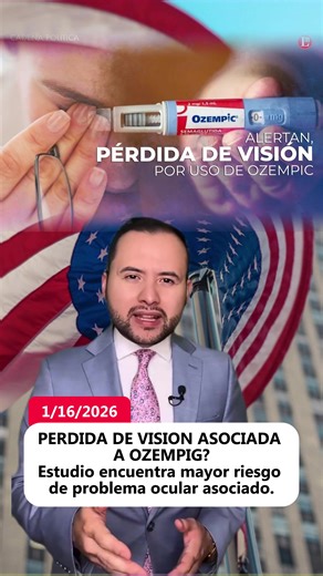 👀 Shocking Study Links Ozempic to Eye Problems: Could You Lose Your Vision? #Ozempic #EyeHealth #HealthRisks #MedicalNews #fyp #foryou #usa #benjaminzamoratv
