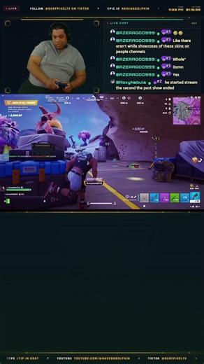 Stone Cold with the revolver clutch 🔥 #fortniteclips #gaming