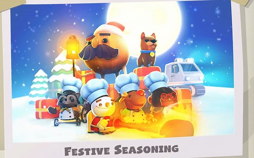 《Overcooked》胡闹厨房 festive seasoning DLC 单人四星