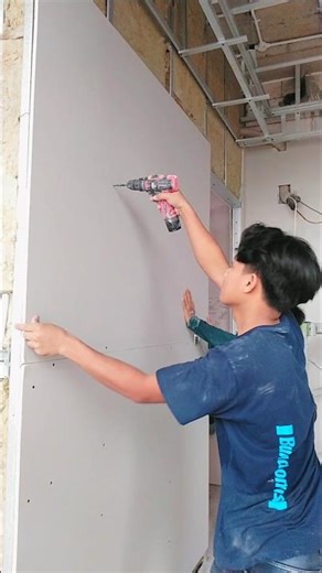 partition wall closing process