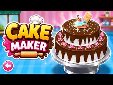 Chocolate Cake Maker 🍫🎂 | Most Satisfying Cake Decorating Game! | Cake Cooking Gameplay