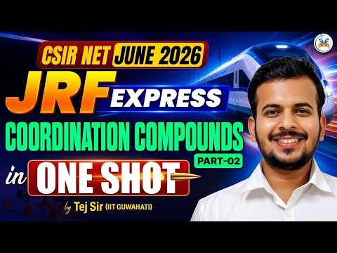Coordination Compounds Part-02 ⚗️ JRF Express Lec-11 | CSIR NET June 2026 | MadChem Classes