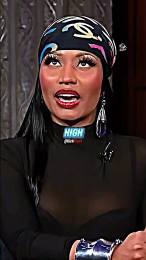 Nicki Minaj & Stephen Colbert's EPIC Rap Battle! 🎤🔥 #short