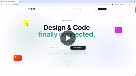 Yubild Bi-directional Design Token Sync (Figma ↔ Yubild) We’re sharing a demo of one of Yubild’s core capabilities: Real-time synchronization of design tokens between Figma and Yubild. In this… | Yubild
