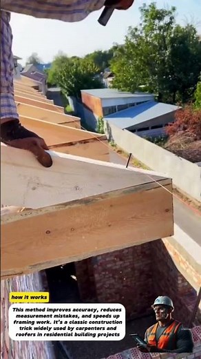 Roof Framing Hack: Perfect Alignment Using a String Line and Hammer