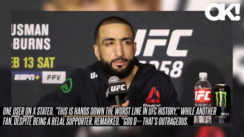 UFC Fighter Belal Muhammad Facing Backlash for 'Insane' Jeffrey Epstein Comment in Pre-Fight Press Conference: