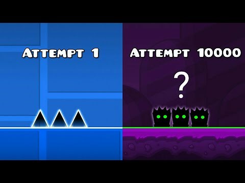 GEOMETRY DASH DIMENSION (All Levels 1~10 / All Coins)