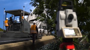 Unlock the secret to top-tier productivity on your paving job site: continuity! With Leica iCON pave solutions, you can rely on up to six total stations for an uninterrupted workflow. Don’t settle for less! Learn more: https://hxgn.biz/4buF7Fo #LeicaMC1 #LeicaiCONpave #MachineControl #HeavyConstruction | Leica Geosystems