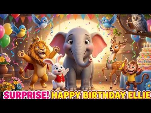 Ellie's Birthday Surprise 🎂 | Happy Birthday Song for Kids | Giving is Better Than Receiving