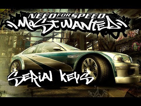 Need For Speed Most Wanted Serial Keys