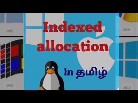 Indexed allocation method in தமிழ் -OS complete playlist in தமிழ்