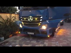 Mercedes Actros mp4 Illuminated star installation guide