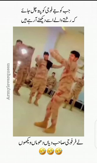 Synchronized Dance Routine in Camouflage Uniforms