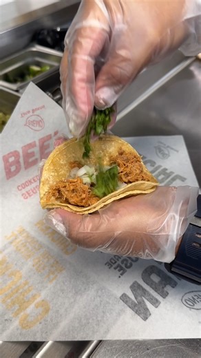 Our NEW Carnitas Tacos are perfection. Add a little onion, cilantro and lime. Now you've got a classic! 👏 | Taco Bueno