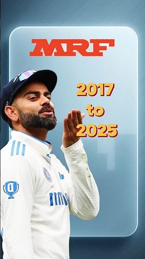 Why Virat Kohli use only MRF Bat #shorts #cricket #viratkohli