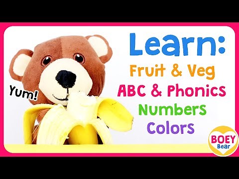 2 Year Old Learning Videos - TODDLER LEARNING VIDEO UK | Boey Bear