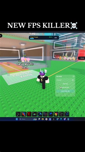 NEW FPS KILLER☠️ . . . #stealabrainrot #fpskiller #scripts #hacks #Viral