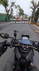 Stylish and functional side mirror. 👍 #motorcycle #scooter #sidemirror #motorcycleaccessories #rider | Noobie Rides