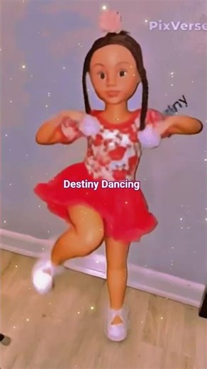 Destiny dancing.💕💕 #danceai #pixverseai