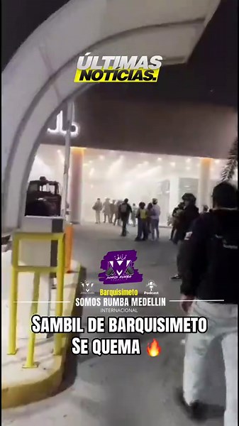 Nos llega información en este momento que el sambil de barquisimeto agarro candela pero los bombero está controlando el fuego 🔥 !!!!!!!!!! #barquisimeto #venezuela🇻🇪 #viralvideo #ÚLTIMOMINUTO