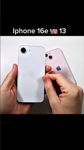 Phone 16e vs iPhone 13 Speed Test - #iphone #foryou #viral#iphonevsiphone#iphonereview#viral #trend