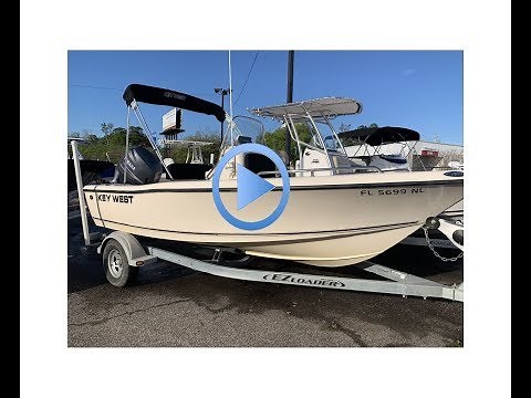 Used 2007 Key West 176 17ft. Center Console Boat For Sale In Jacksonville, FL: Walkaround