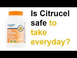 Is Citrucel safe to take everyday?