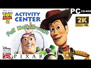 Disney/Pixar's Toy Story 2: Activity Centre (1999) PC Gameplay
