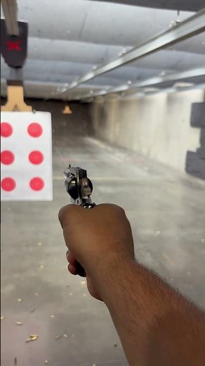 32 H&R Magnum Revolver NEF R73 at the shooting range