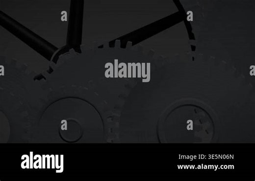 Animation of mathematical equations over cogs on white background. Global technology, computing and digital interface concept digitally generated video Stock Video Footage - Alamy