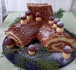 Vánoční poleno je tradiční francouzský moučník, který stojí za vyzkoušení