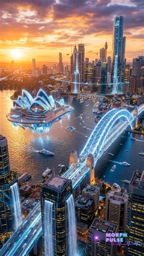 Sydney 1950 vs 3026 According to AI is INSANE 🤯🦘