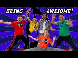 Being Awesome! Ninja Kidz Music Video