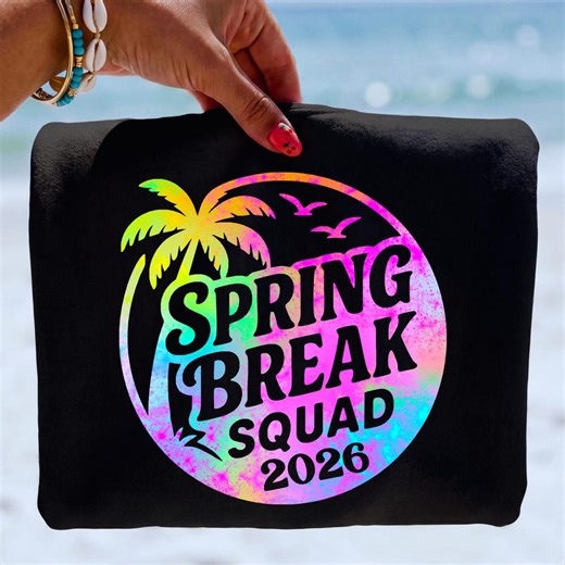 Spring Break Squad 2026 PNG | Neon Paint Splatter Beach | Girls Trip Matching Shirts | Tropical Vacation Sublimation | Trendy Spring Break - Etsy Canada