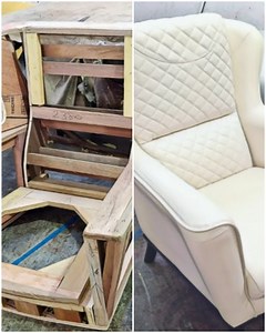 77K views · 464 reactions | This is how you can reupholster a chair! | Rush Brush | Facebook