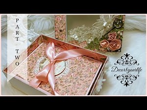 Graphic 45 Princess Mini Album in a Box Tutorial Part Two