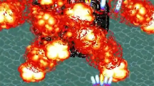 童年街机怀旧游戏雷龙2完整通关游戏视频！童年街机，快乐源泉