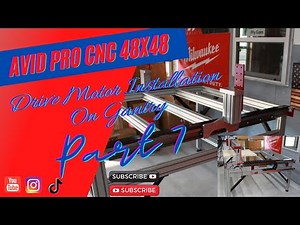 Avid Pro Cnc Nema 34 Motor Drive Installation Part 7