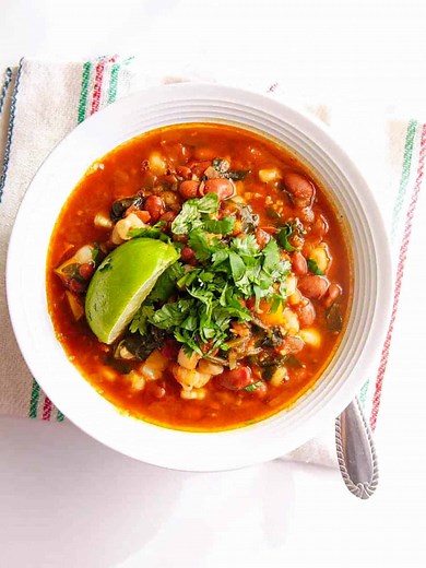 Vegan Pozole Rojo